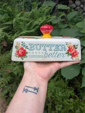 Butter Makes Everything Better, Butter Dish Lid.